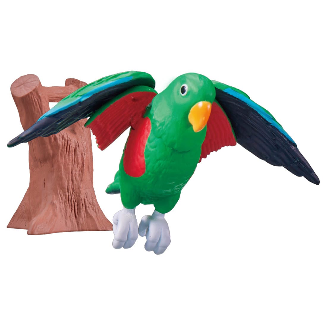 Takara Tomy Adventure Continent Ania Kingdom Eddie (Moluccan Eclectus) Figure