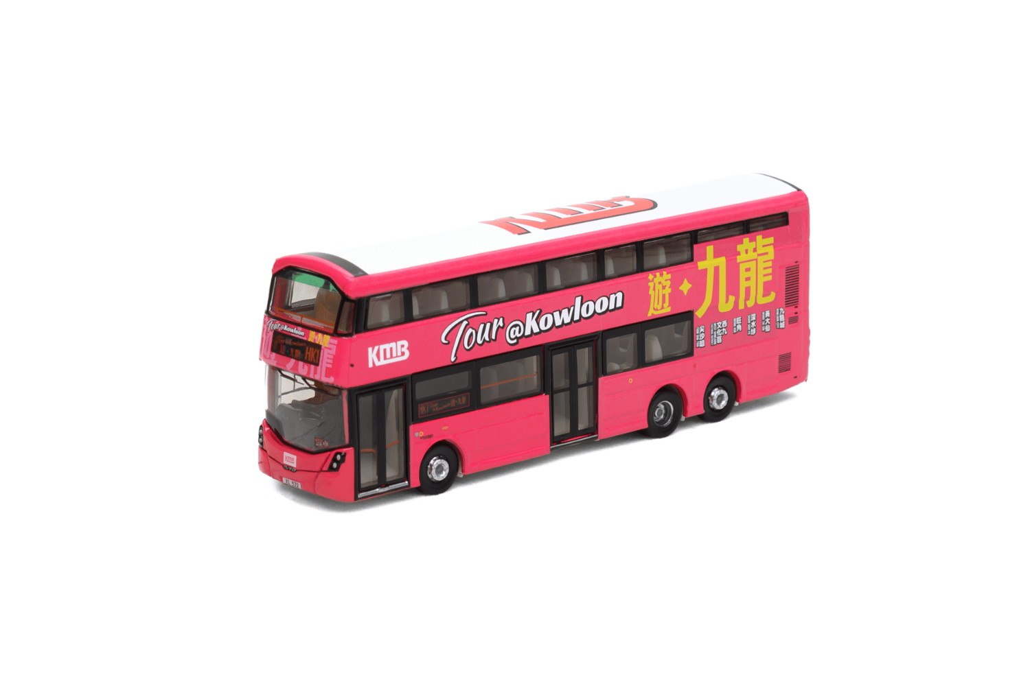Tiny City Die-cast Model Car 1/110 - KMB VOLVO B8L Wright Tour@Kowloon (HK1) Bus