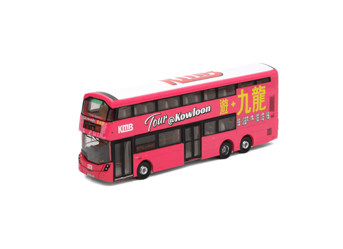 Load image into Gallery viewer, Tiny City Die-cast Model Car 1/110 - KMB VOLVO B8L Wright Tour@Kowloon (HK1) Bus
