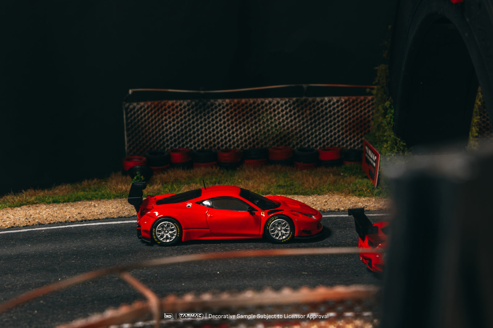 Tarmac Works 1/64 Ferrari 458 Italia GT3 Red Diecast Model Car