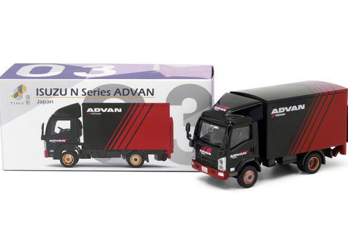Load image into Gallery viewer, Tiny City JP3 Die-cast Model Car - ISUZU N Series (ADVAN)
