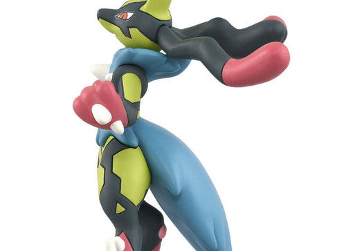 Load image into Gallery viewer, Takara Tomy Pokemon Monster Collection Yellow Mega Lucario Mini Figure
