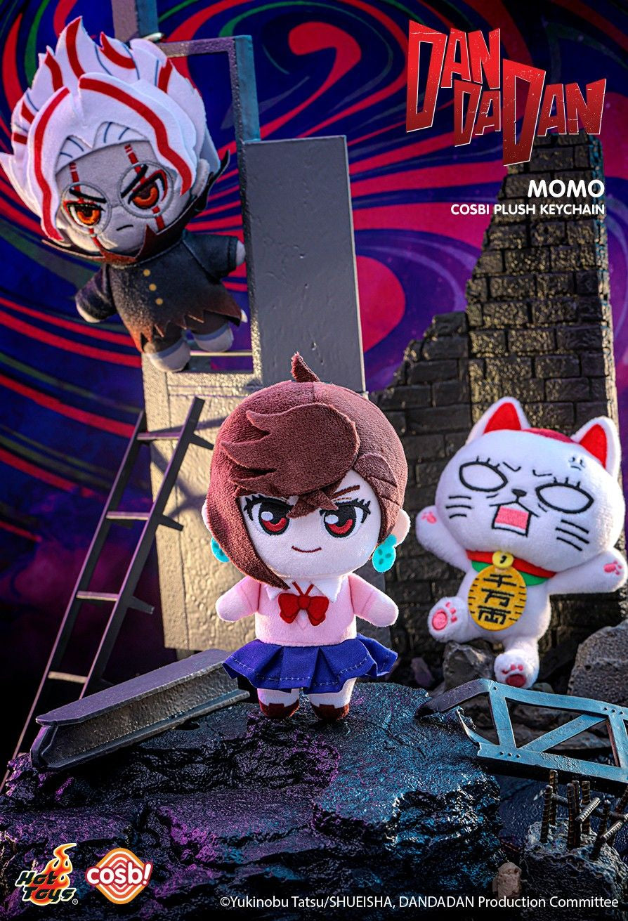 Hot Toys Dandadan - Dandadan Cosbi Plush Keychain Collection (Full set of 6)