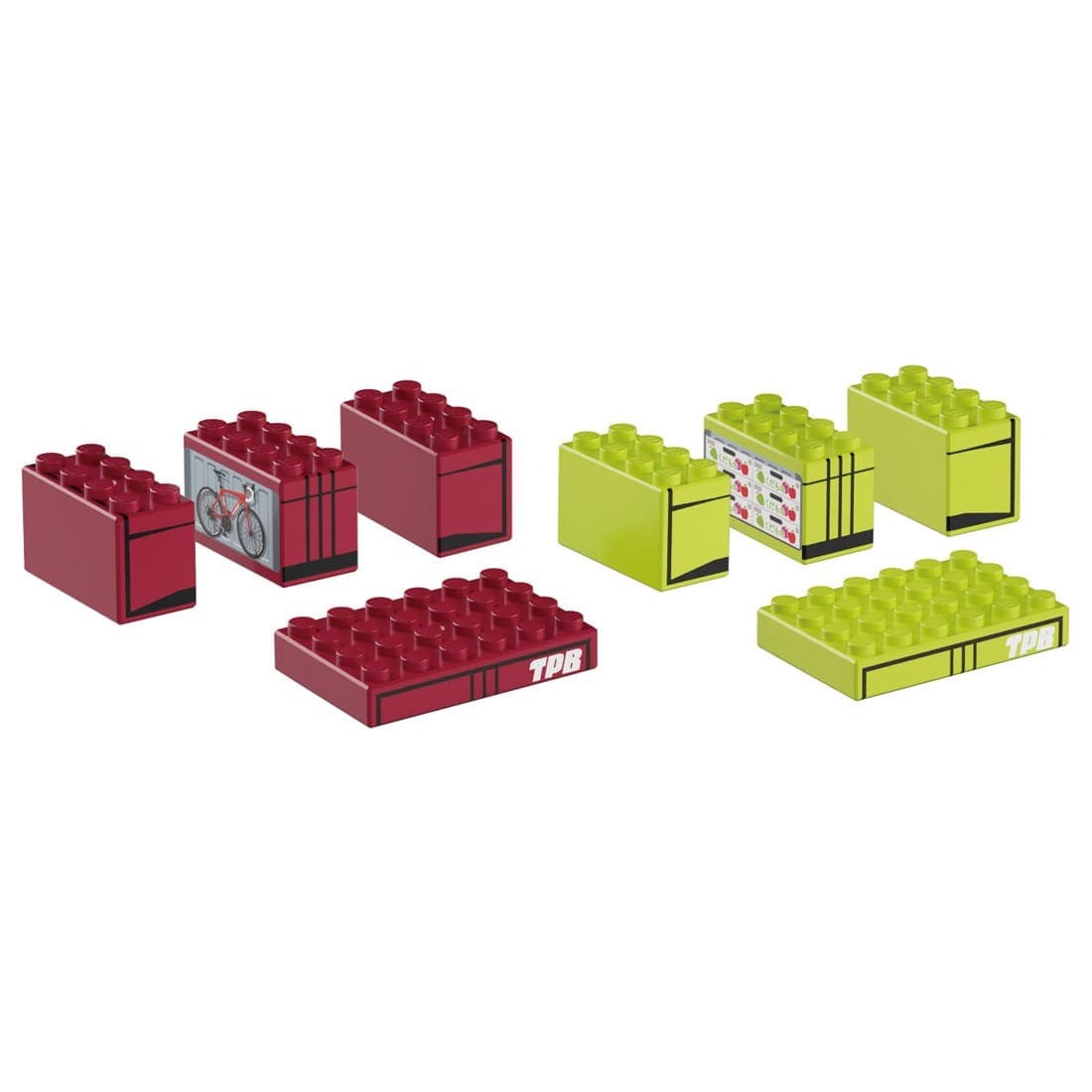 Takara Tomy Tomica Plarail Blocks Freight train set