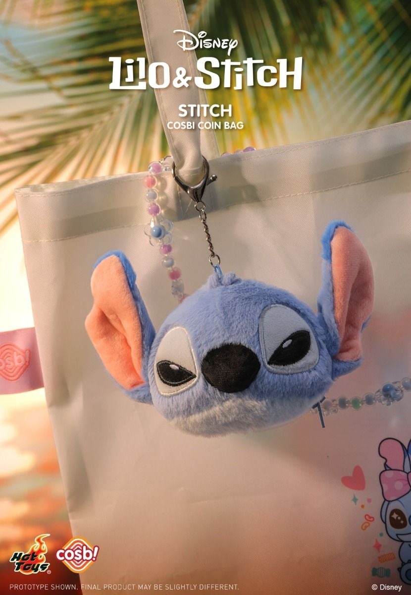 Hot Toys Disney Stitch Cosbi Coin Bag Keychain Collection (Full set of 6)