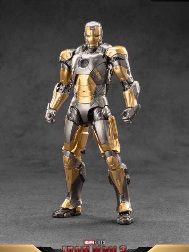 ZD Toys Marvel 1:10 6-inch Iron Man MK20 Action Figure Set