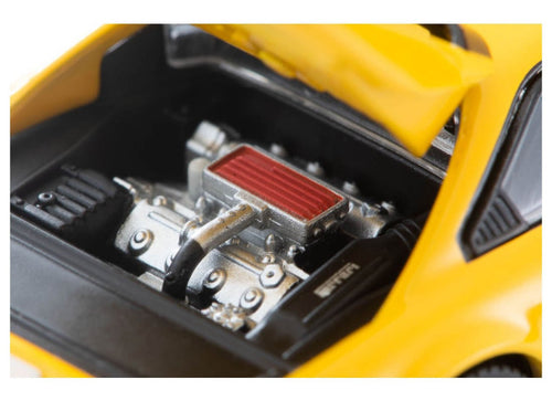 Load image into Gallery viewer, Takara Tomy Tomytec TLV-N Ferrari 328 GTB (Yellow) Diecast car
