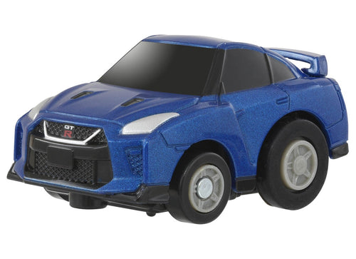 Load image into Gallery viewer, Takara Tomy Tomica ChoroQ Pull Back Diecast e-01 Nissan GT-R (R35)
