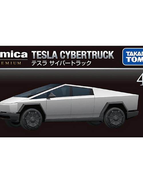 Load image into Gallery viewer, Takara Tomy Tomica Premium - No. 41 Tesla Cybertruck 1/75 Diecast Car
