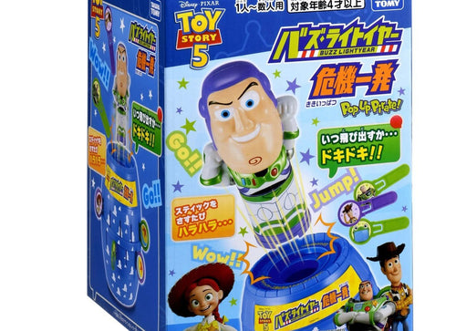 Load image into Gallery viewer, Takara Tomy Disney Toy Story 5 Buzz Lightyear A Close Call Pop Up Pirate Game
