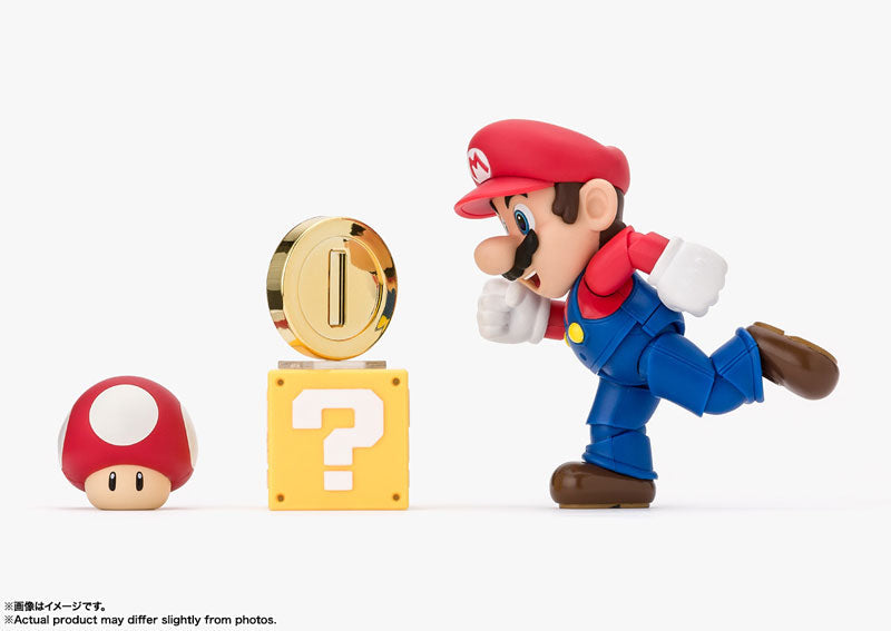Bandai S.H.Figuarts MARIO Super Mario [Re:PACKAGE] Action Figure Set
