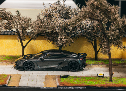 Load image into Gallery viewer, Tarmac Works 1/64 Koenigsegg Gemera  Grey Diecast Model Car
