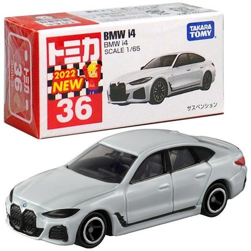 Load image into Gallery viewer, Takara Tomy Tomica Die-cast Car - 1/65 No.036 BMW i4
