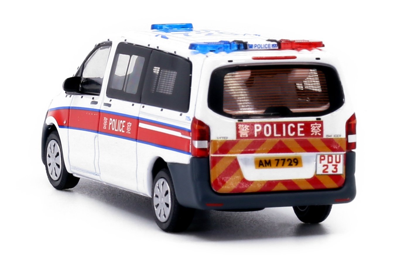 Tiny City Diecast Model Car #109 - Mercedes-Benz Vito Hong Kong Police