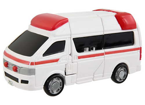 Load image into Gallery viewer, Takara Tomy Tomica Jobraver TJB03 MediBraver - Toyota Himedic Ambulance (Tomica)
