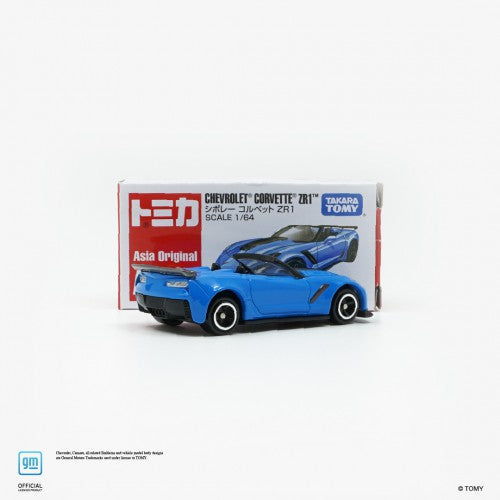 Load image into Gallery viewer, Takara Tomy Tomica AO-06 1:64 Chevrolet Corvette ZR1 (Asia Ver.) Die-cast model
