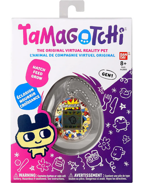 Load image into Gallery viewer, Bandai Tamagotchi Mametchi comic book GEN1 Electronic Pet Game Toy For Children
