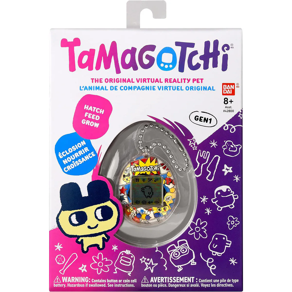 Bandai Tamagotchi Mametchi comic book GEN1 Electronic Pet Game Toy For Children