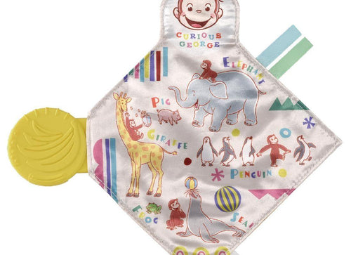 Load image into Gallery viewer, Takara Tomy Chew Chew Crinkle Fabric Play Curious George
