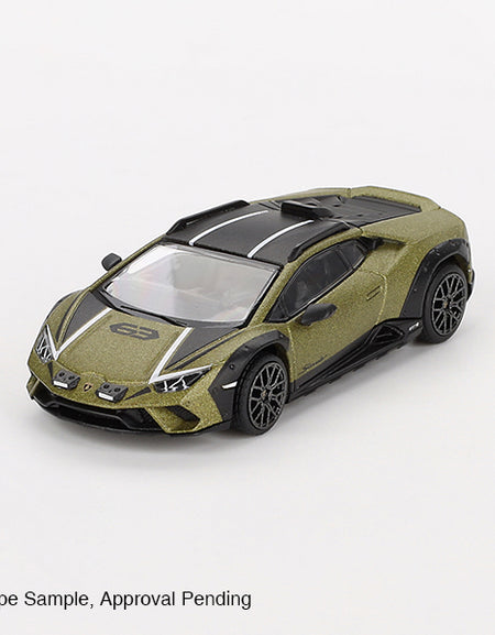 Mini GT #779 1/64 Lamborghini Huracan Sterrato Verde Gea Matt LHD