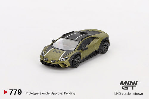 Load image into Gallery viewer, Mini GT #779 1/64 Lamborghini Huracan Sterrato Verde Gea Matt LHD
