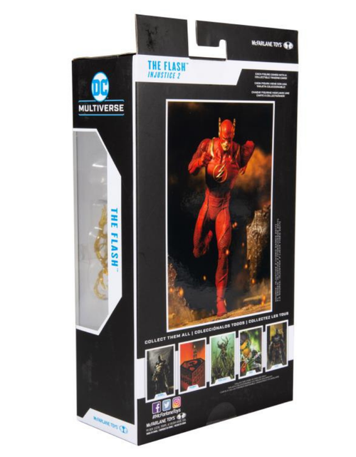 Load image into Gallery viewer, McFarlane Toy DC Multiverse - Injustice 2 The Flash 7&quot; Action figure
