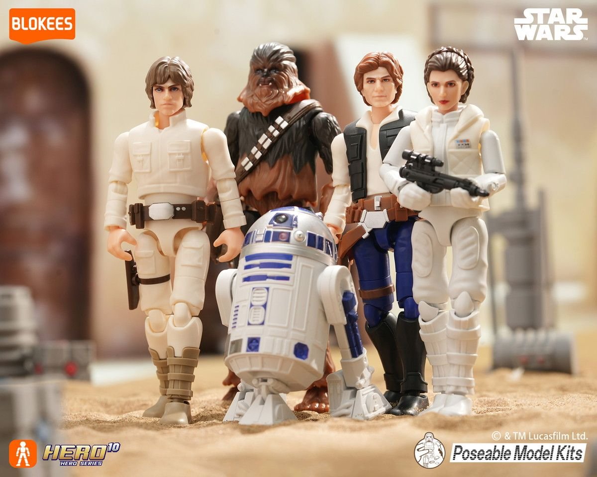 Blokees Star Wars Galaxy Version 02 Blind Box (9 Types) Full set of 9 Figure