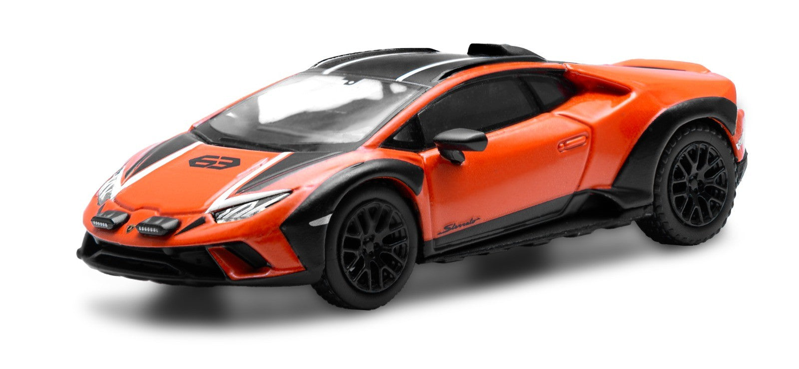 Sparky 1/64 Lamborghini Huracán Sterrato - Orange Exclusive Diecast Model Car