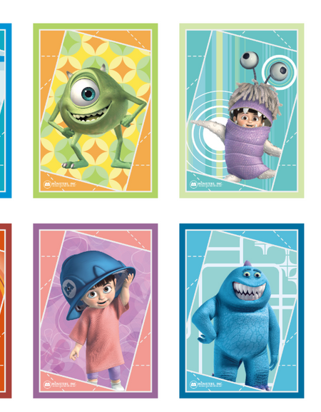 COSMOS Collectible Pixar Series Collectible Card Box Set (20 packs-80 cards SET)
