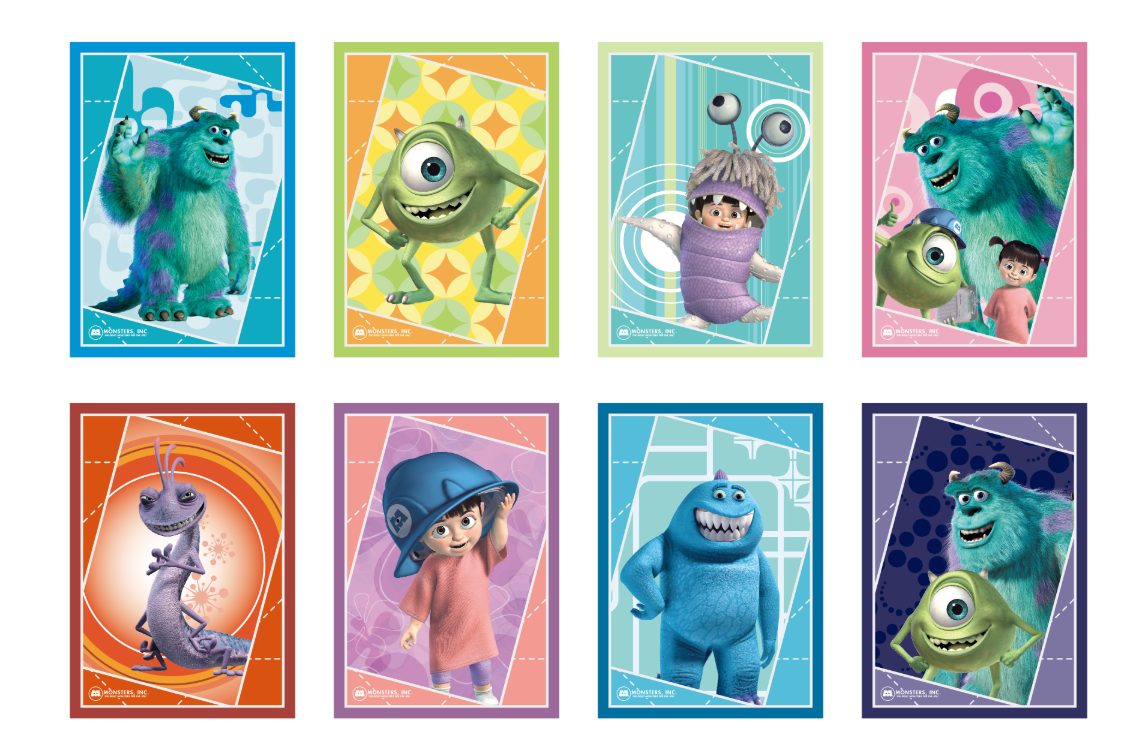 COSMOS Collectible Pixar Series Collectible Card Box Set (20 packs-80 cards SET)