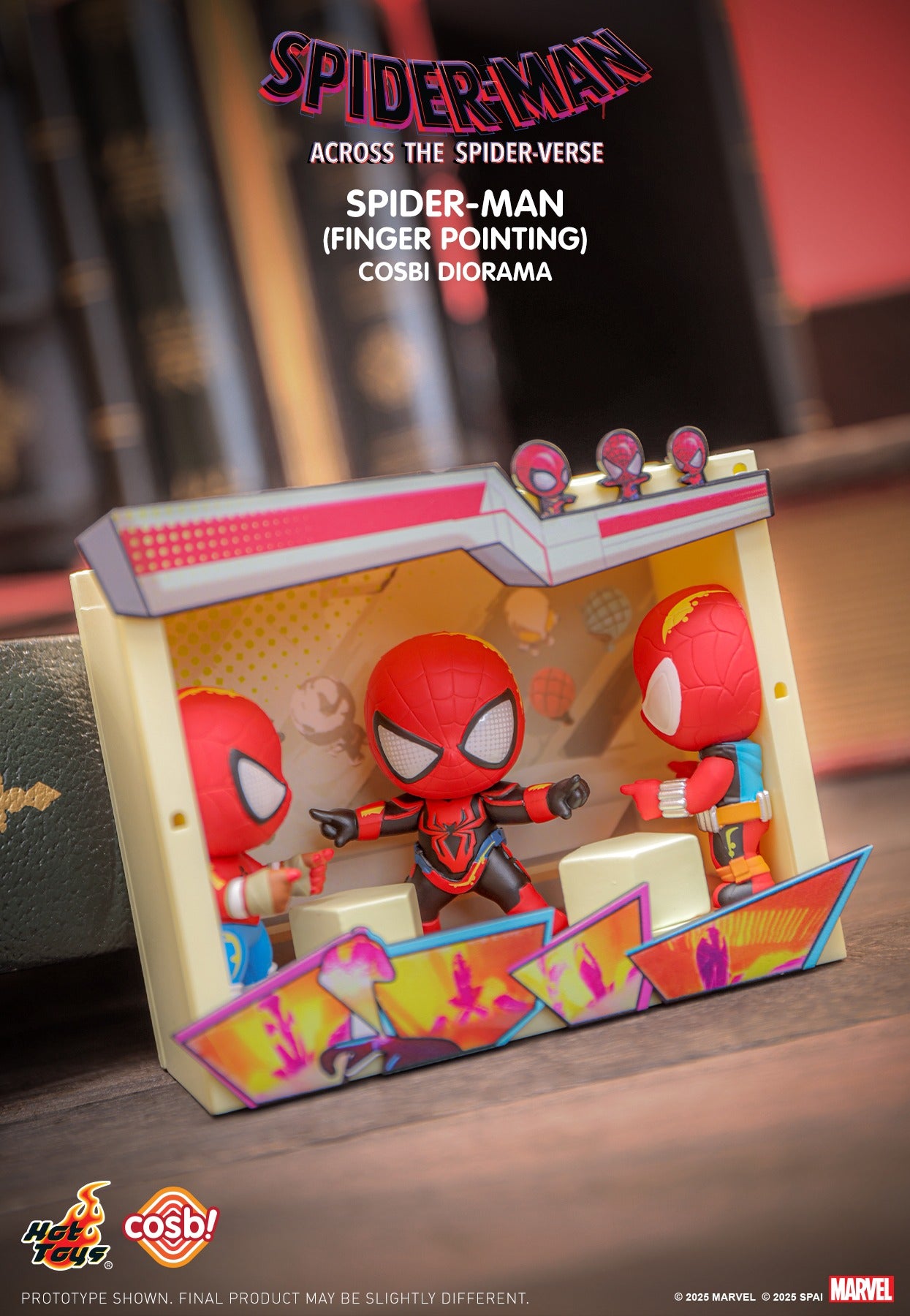 Hot Toys Spider-Man: Across The Spider-Verse Cosbi Diorama Collection (Set of 6)