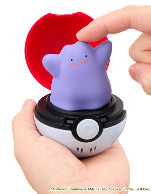 Load image into Gallery viewer, Takara Tomy Pokemon Pocket Monsters Pyokopuni Ditto Figure
