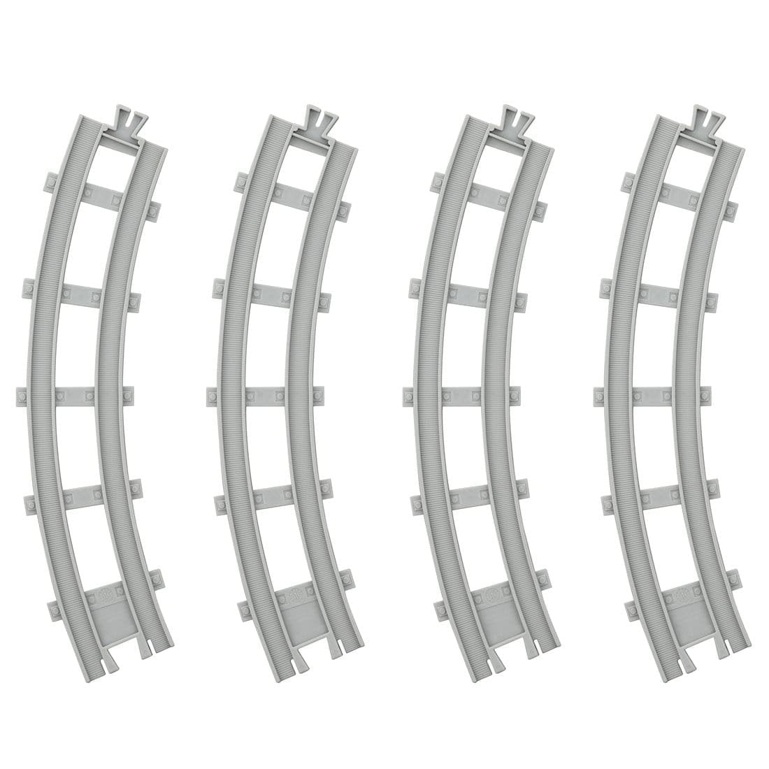 Takara Tomy Plarail Real Class Real Double Track Outer Curved Rail Toy 4pcs Set