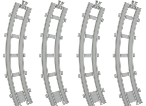 Load image into Gallery viewer, Takara Tomy Plarail Real Class Real Double Track Outer Curved Rail Toy 4pcs Set
