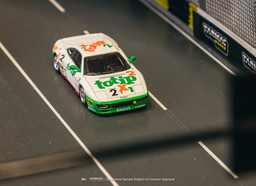 Load image into Gallery viewer, Tarmac Works 1/64 Ferrari 348 Challenge 1993  Paolo Cutrera Car
