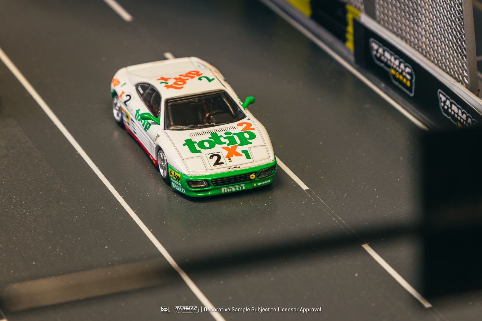 Tarmac Works 1/64 Ferrari 348 Challenge 1993  Paolo Cutrera Car