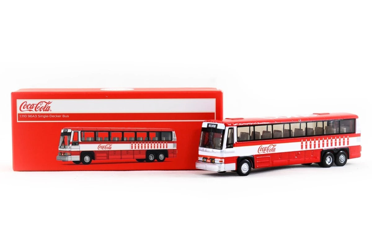 Tiny City Die-cast Model Car - 96A3 Single Deck Bus "COCA COLA"