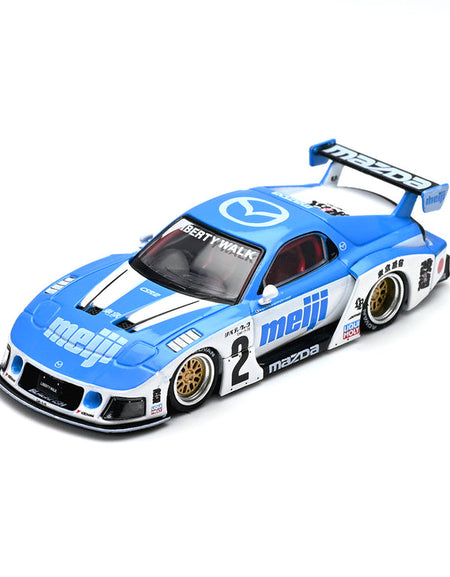(Pre-order) INNO64 - 1/64 MAZDA RX7 (FD3S) LB-SUPER SILHOUETTE "MEIJI"