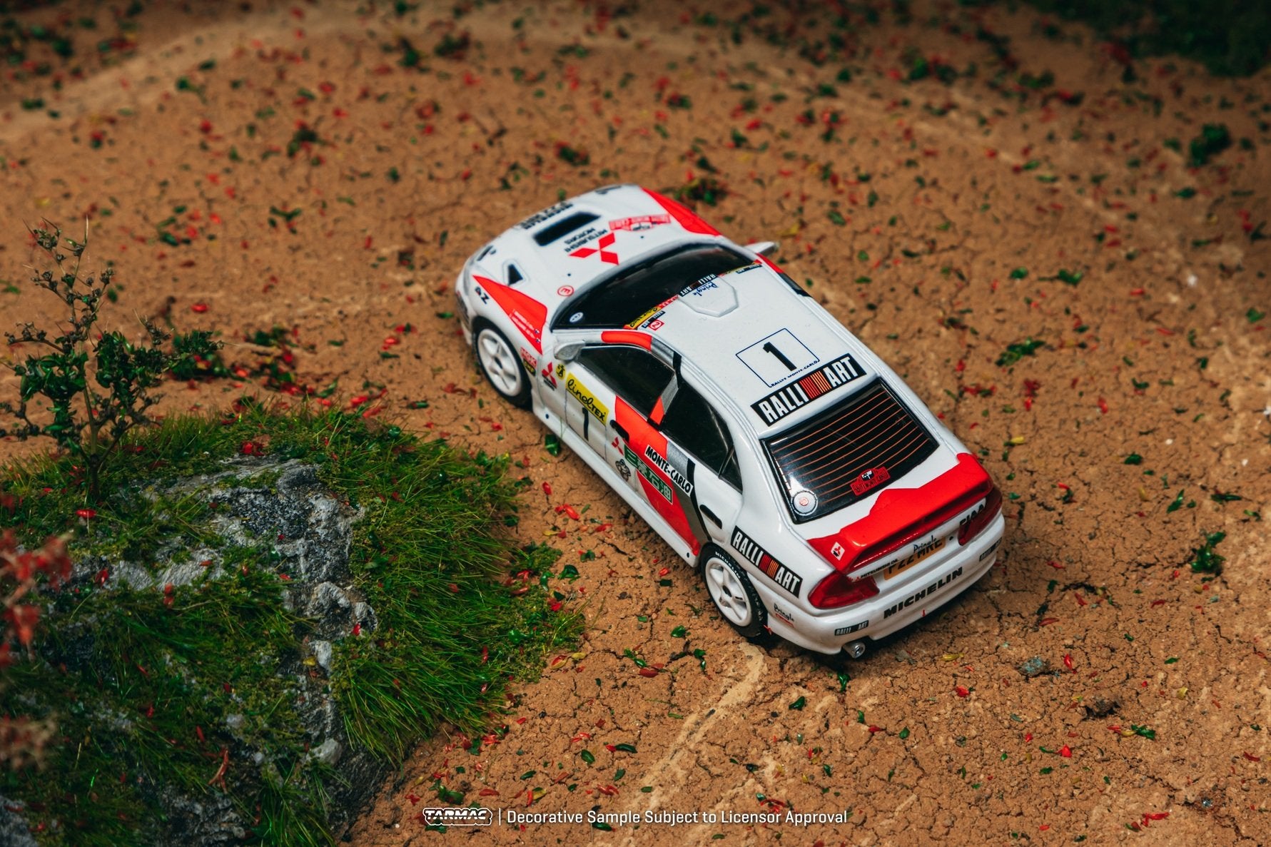 Tarmac Works Mitsubishi Lancer Evolution IV Rallye Monte-Carlo 1997