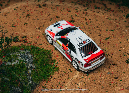 Load image into Gallery viewer, Tarmac Works Mitsubishi Lancer Evolution IV Rallye Monte-Carlo 1997
