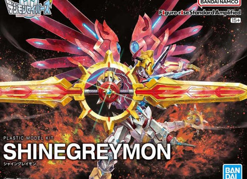 Load image into Gallery viewer, Bandai Figure-rise Standard Amplified Shinegreymon Model Kit
