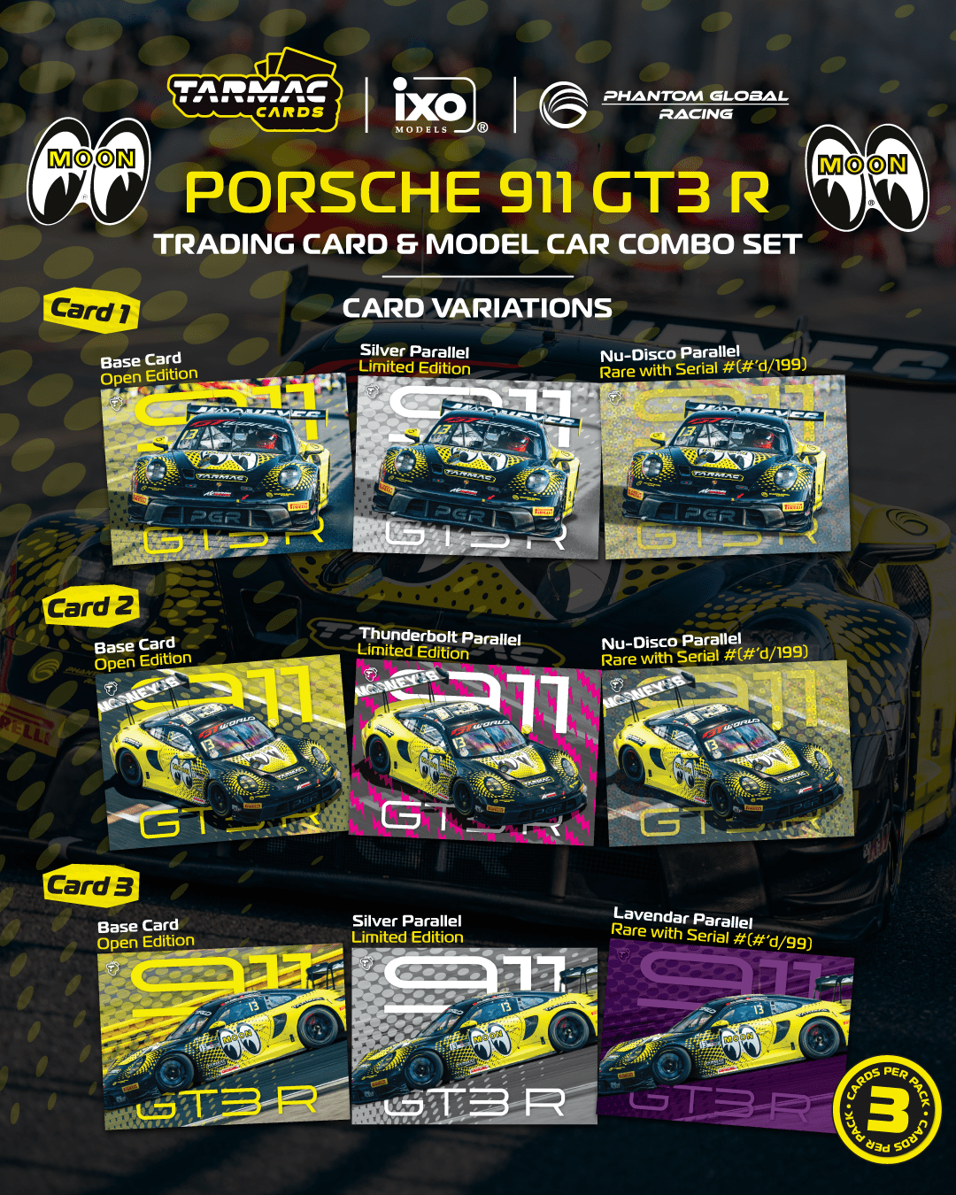 (Pre-order) Tarmac Works 1/64 Porsche 911 GT3 R GT World Challenge Asia 2025