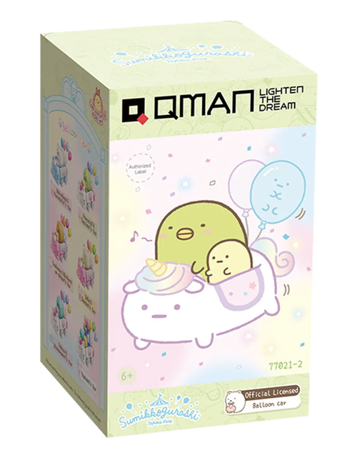 Load image into Gallery viewer, Qman Keeppley Building Blocks #30488 Sumikko Penguin&amp; Tapiocas Balloon Car
