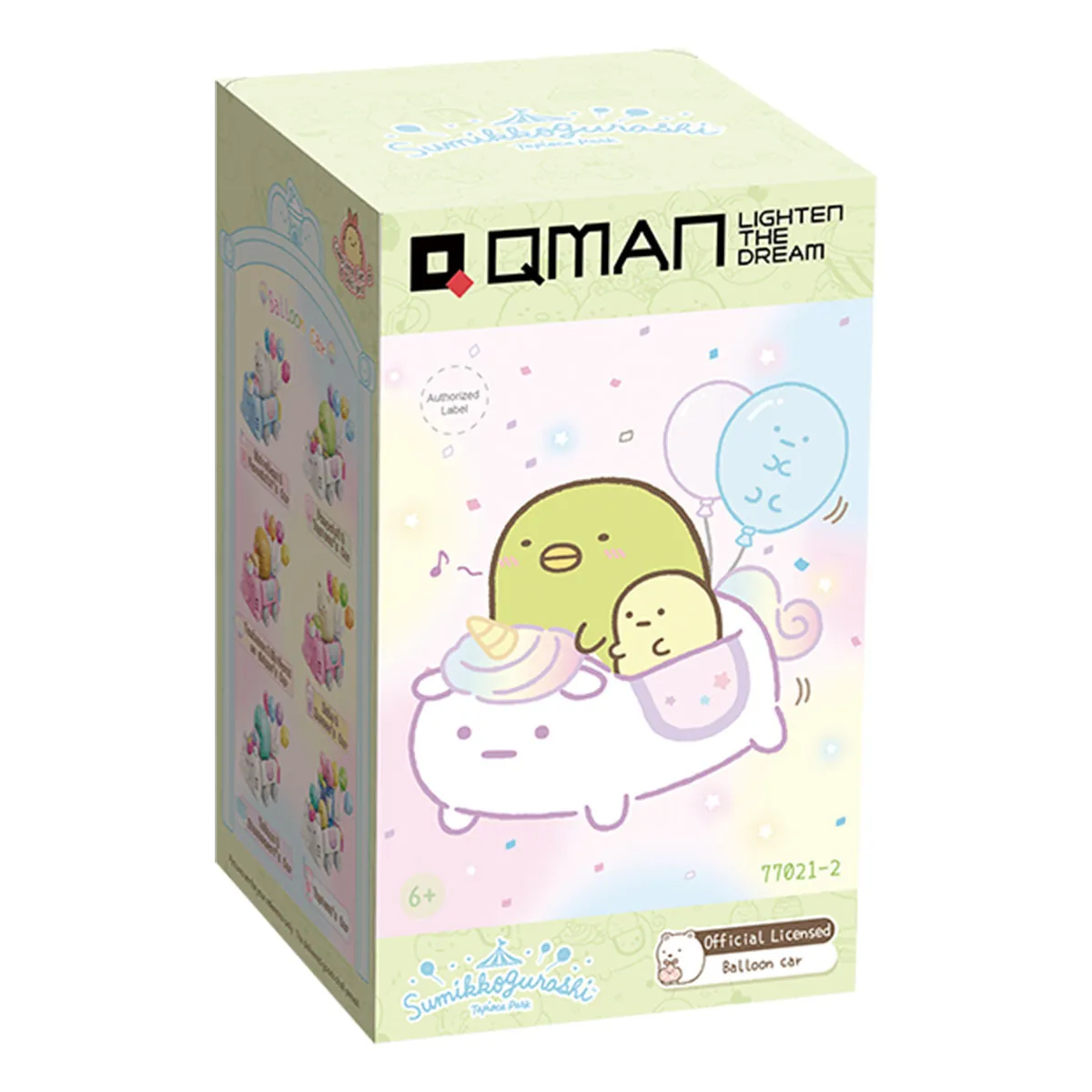 Qman Keeppley Building Blocks #30488 Sumikko Penguin& Tapiocas Balloon Car