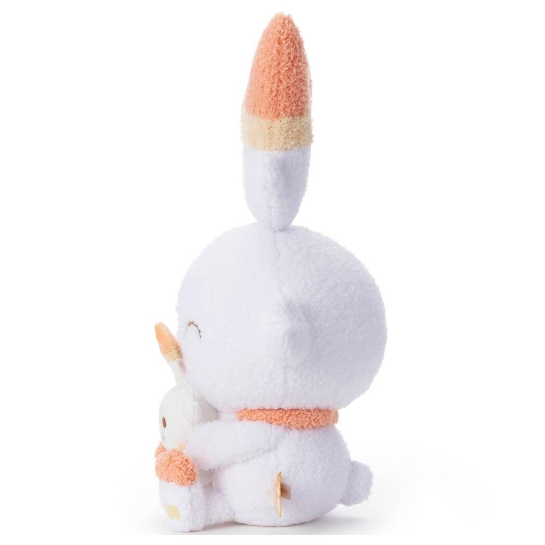 Takara Tomy Pokemon Soft Plush Toy Pokepeace Basic Scorbunny w/ mini Plush Ver