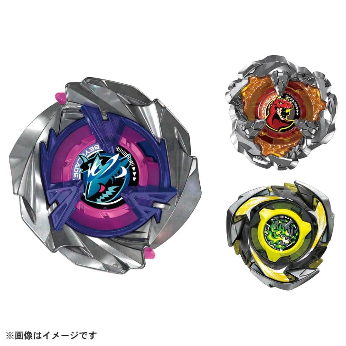 (Pre-order / Shipping Date: end of Jul 2026) Takara Tomy Beyblade X Booster UX-15 SharkScale Deck Set