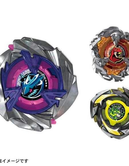 (Pre-order / Shipping Date: end of Jul 2026) Takara Tomy Beyblade X Booster UX-15 SharkScale Deck Set