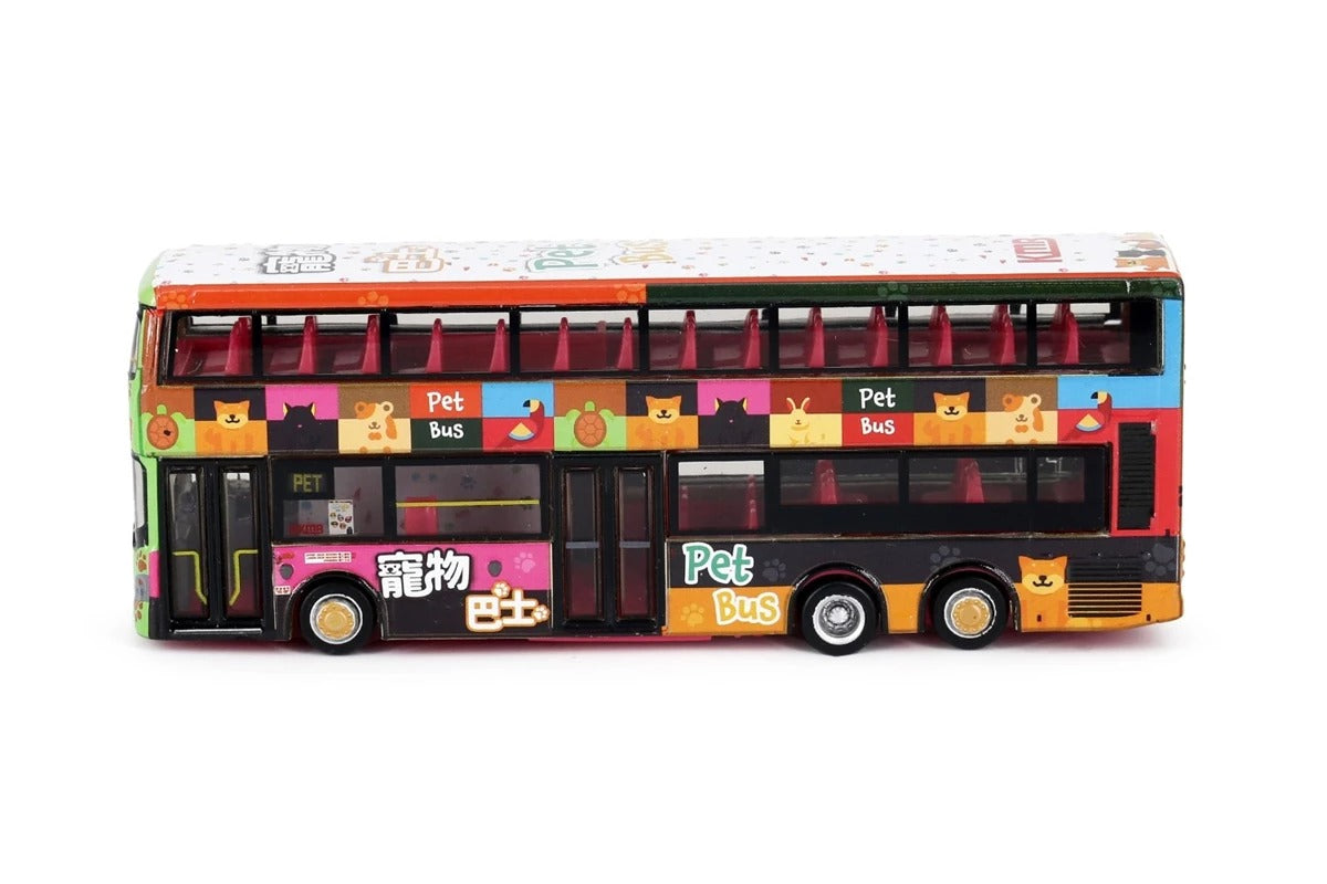 Tiny City Die-cast Model Car - 1:110 KMB Scania K310UD Pet Bus Hong Kong