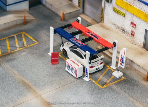 Load image into Gallery viewer, Tarmac Works 1/64 Garage tools set  Honda Racing Diorama
