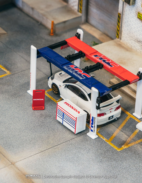 Load image into Gallery viewer, Tarmac Works 1/64 Garage tools set  Honda Racing Diorama
